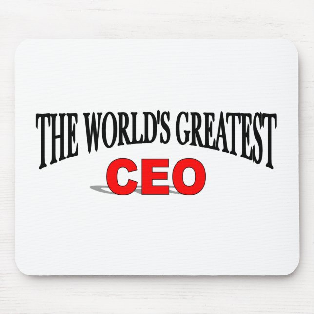 Der bestste CEO der Welt Mousepad (Vorne)
