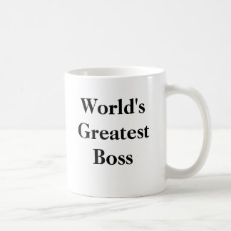 Der bestste Chef der Welt Kaffeetasse