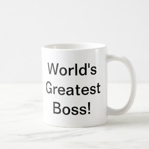 Der bestste Chef der Welt Tasse