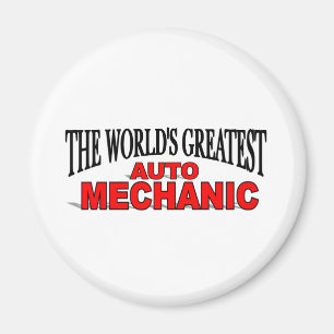 Der bestste das Auto-Mechaniker der Welt Magnet
