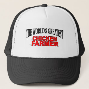 Der bestste das Huhn-Bauer der Welt Truckerkappe