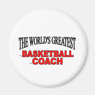 Der bestste der Basketball-Trainer der Welt Magnet
