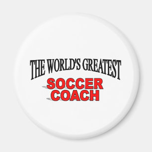 Der bestste der Fußball-Trainer der Welt Magnet