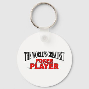 Der bestste der Poker-Spieler der Welt Schlüsselanhänger