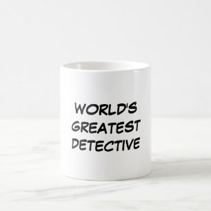 Der bestste Detektiv-" Tasse "der Welt