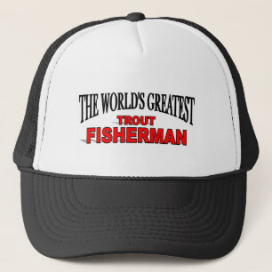 Der bestste die Forelle-Fischer der Welt Truckerkappe