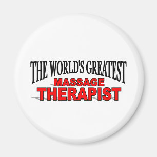 Der bestste die Massage-Therapeut der Welt Magnet