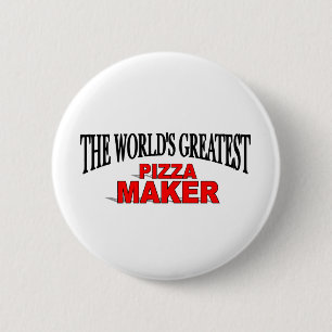 Der bestste die Pizza-Hersteller der Welt Button