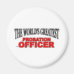 Der bestste die Probe-Offizier der Welt Magnet