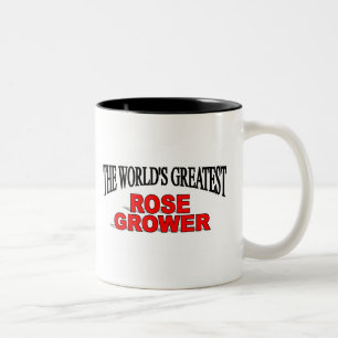 Der bestste die Rosen-Züchter der Welt Zweifarbige Tasse