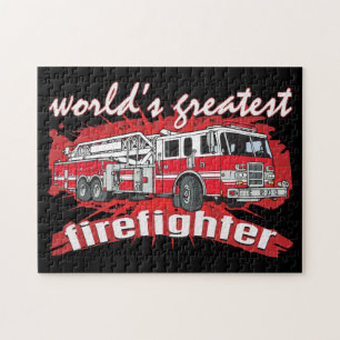 Der bestste Feuerwehrmann der Welt Puzzle