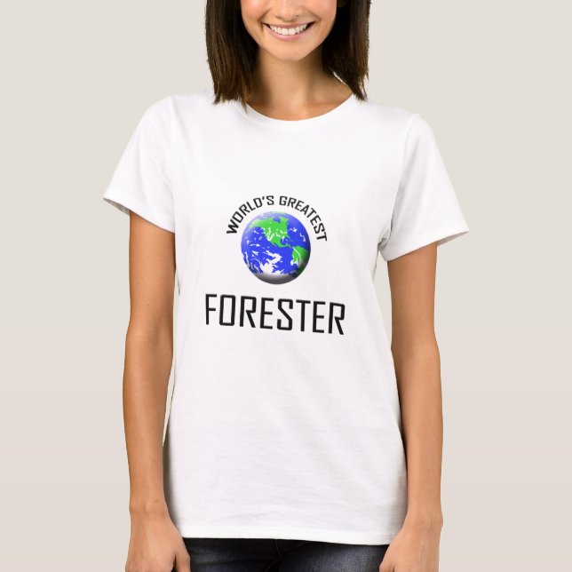 Der bestste Förster der Welt T-Shirt (Vorderseite)