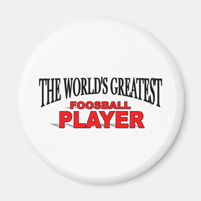 Der Bestste Fußballspieler der Welt Magnet (Vorne)