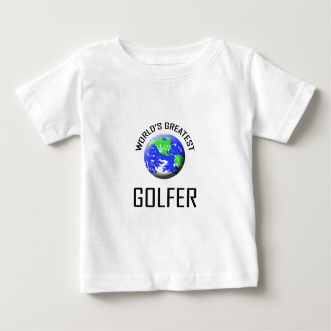 Der bestste Golfspieler der Welt Baby T-shirt (Vorderseite)