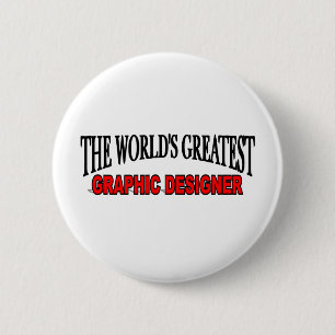 Der bestste Grafikdesigner der Welt Button