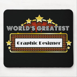 Der bestste Grafikdesigner der Welt Mousepad