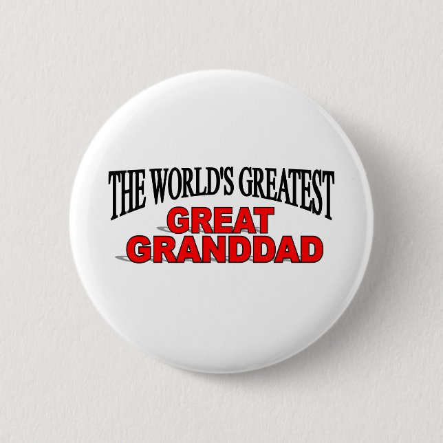 Der bestste große Granddad der Welt Button (Vorderseite)