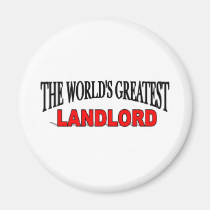 Der bestste Hauseigentümer der Welt Magnet