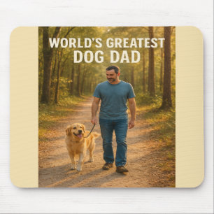Der Bestste Hunde-Vater der Welt - Morning Walk Ed Mousepad