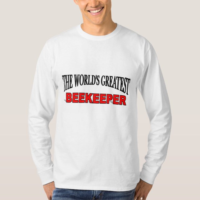 Der bestste Imker der Welt T-Shirt (Vorderseite)