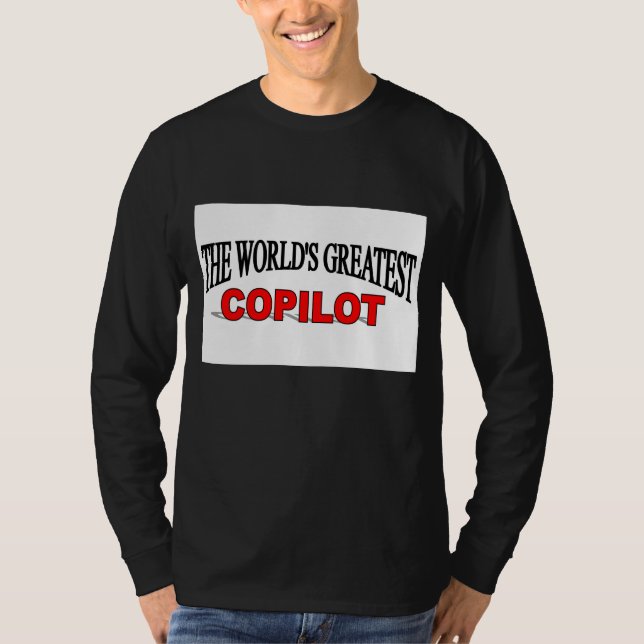 Der bestste Kopilot der Welt T-Shirt (Vorderseite)