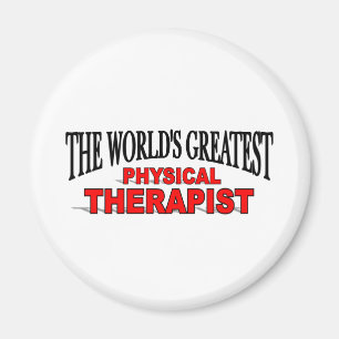 Der bestste körperliche Therapeut der Welt Magnet