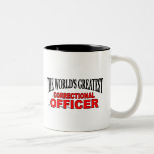Der bestste Korrekturoffizier der Welt Zweifarbige Tasse