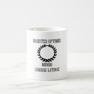 Der bestste lateinische Lehrer der Welt (Mann) Kaffeetasse