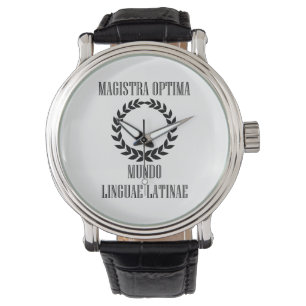 Der bestste lateinische Lehrer der Welt (weiblich) Armbanduhr
