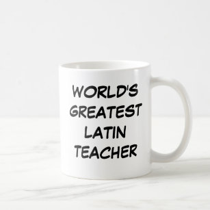 Der bestste lateinische Lehrer-" Tasse "der Welt