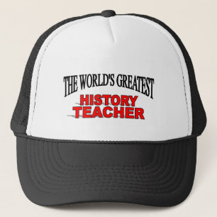 Der bestste Lehrer der Welt Geschichts Truckerkappe