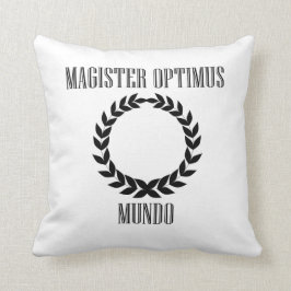 Der bestste Lehrer der Welt (Mann) Kissen