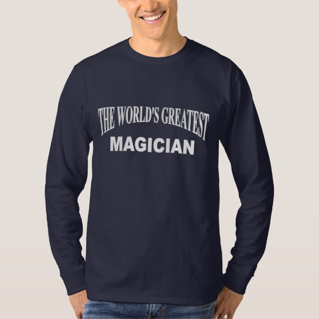 Der bestste Magier der Welt T-Shirt (Vorderseite)