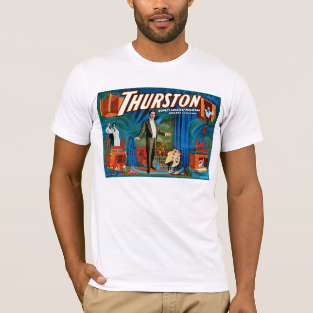 Der bestste Magier Thurston ~ Welt T-Shirt (Vorderseite)