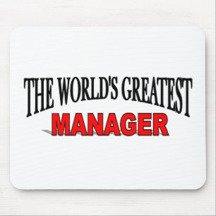 Der bestste Manager der Welt Mousepad