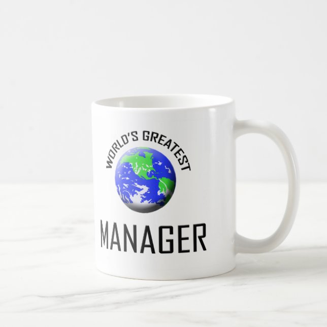 Der bestste Manager der Welt Tasse (Rechts)