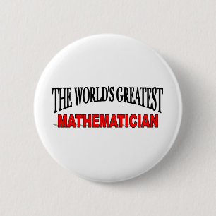 Der bestste Mathematiker der Welt Button