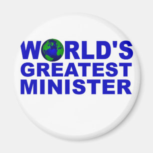 Der bestste Minister der Welt Magnet