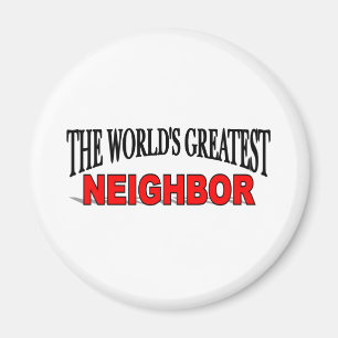 Der bestste Nachbar der Welt Magnet