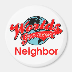Der bestste Nachbar der Welt Magnet
