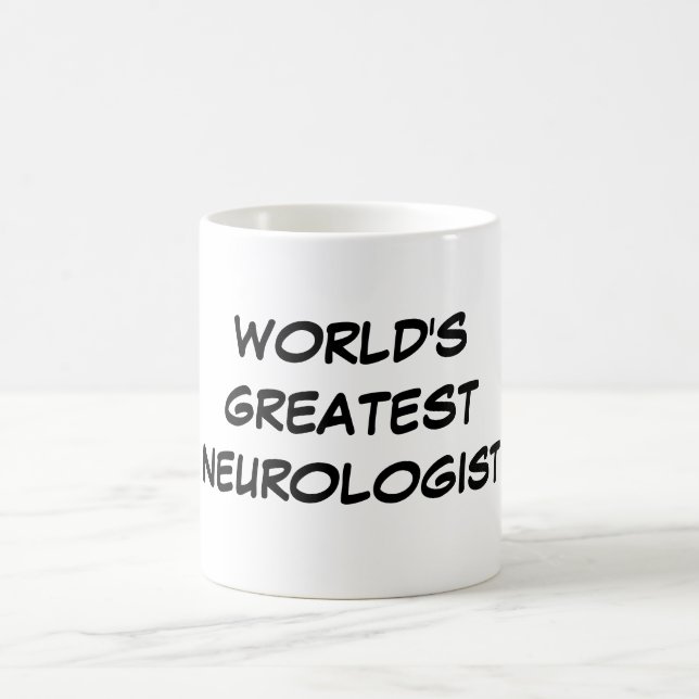 Der bestste Neurologe-" Tasse "der Welt (Mittel)