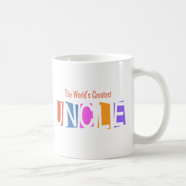 Der bestste Onkel der Retro Welt Kaffeetasse (Rechts)