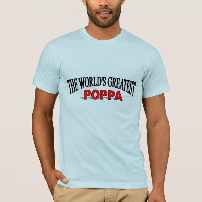 Der bestste Pappa der Welt T-Shirt (Vorderseite)