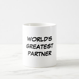 Der bestste Partner-" Tasse "der Welt