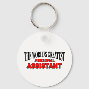 Der bestste persönliche Assistent der Welt Schlüsselanhänger