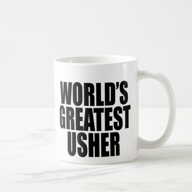 Der bestste Pförtner der Welt Kaffeetasse (Rechts)