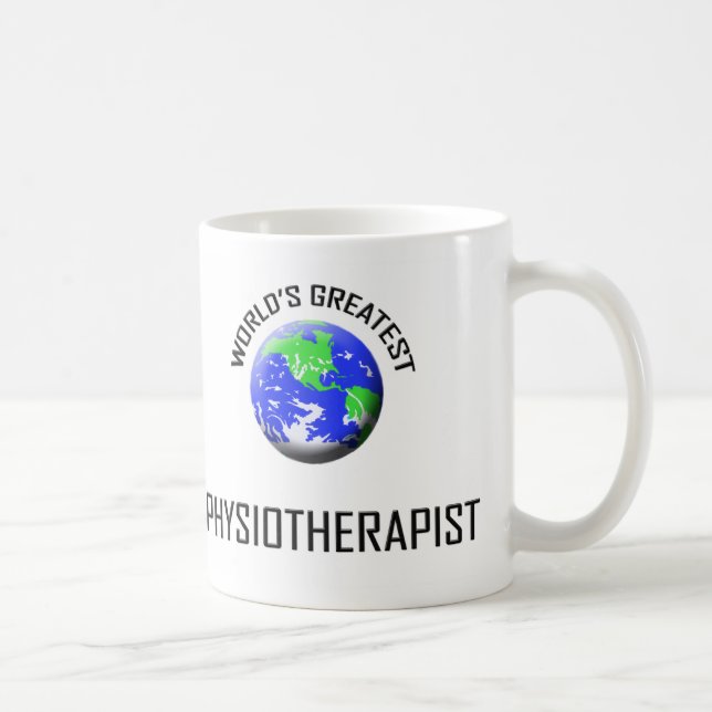 Der bestste Physiotherapeut der Welt Tasse (Rechts)