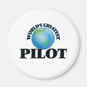 Der bestste Pilot der Welt Magnet