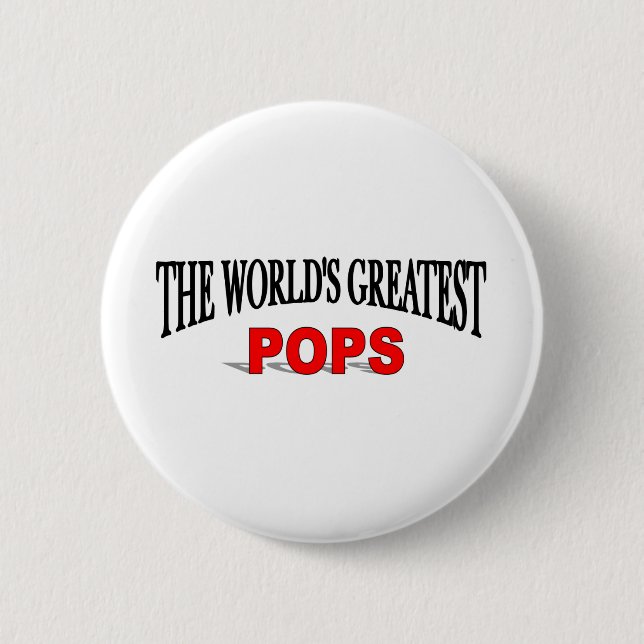 Der bestste Pop der Welt Button (Vorderseite)