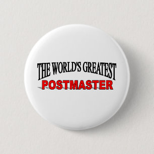 Der bestste Postmeister der Welt Button